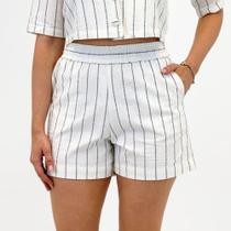 Shorts Formitz Listrado em Tecido Feminino