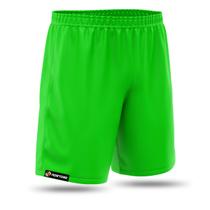 Shorts Futebol Masculino Poliéster Bermuda Calção Academia Corrida Verde Neon