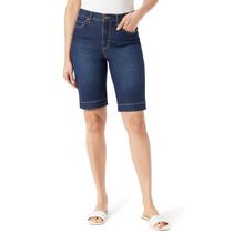 Shorts Gloria Vanderbilt Amanda Bermuda Cintura Alta Feminino