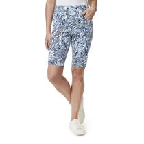 Shorts Gloria Vanderbilt Amanda Bermuda con cintura elástica y pierna de 28 cm