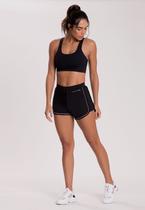 Shorts Graphene Malha Poliamida Preto