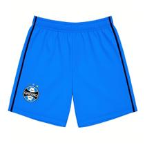 Shorts Grêmio Infantil Juvenil Azul Oficial