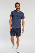 Shorts Hangar 33 Com Cadarço Azul