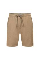 Shorts Hangar 33 Malha Jacquard Bege