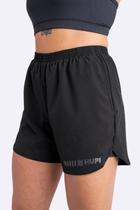 Shorts HUPI Feminino Ella com Bermuda Interno Preto
