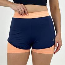 Shorts Iduna Curto Sobreposto Feminino Shorts Iduna Curto Sobreposto Feminino