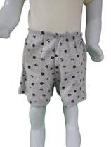 Shorts infantil bebê masculino âncora