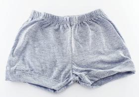 Shorts infantil bebê masculino pupa liso