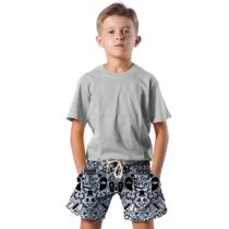 Shorts Infantil Bermuda Calção Praia Verão I Fear You Girl 321 Shorts Infantil Bermuda Calção Praia Verão I Fear You Girl 321