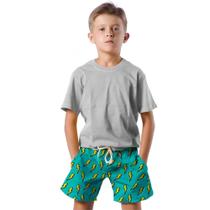 Shorts Infantil Bermuda Calção Praia Verão Raios Cartoon Amarelo 254 Shorts Infantil Bermuda Calção Praia Verão Raios Cartoon Amarelo 254