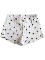 Shorts Infantil C6RH Tam 04 - Hering Coqueiros Branco.