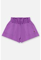 Shorts Infantil em Linho com Elastano Up Baby