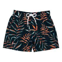 Shorts Infantil Estampado Folhagem Mash