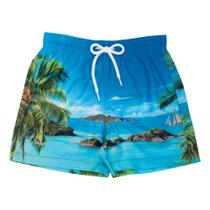 Shorts Infantil Estampado Paradise Mash