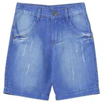 Shorts Infantil Look Jeans Basic Jeans - UNICA - 3