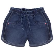 Shorts Infantil Look Jeans Boxer Jeans