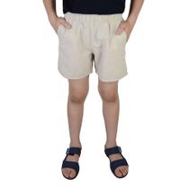 Shorts Infantil Masculino King&Joe Casual Play Bege - SH0010