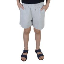 Shorts Infantil Masculino King&Joe Casual Play Cinza