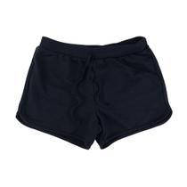 Shorts Infantil Menina Alakazoo Moletom Preto - 00213