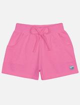 Shorts Infantil Menina Com Strass Rosa Mundo Cinti
