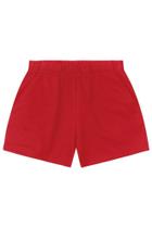 Shorts infantil menina em moletinho Brandili Shorts infantil menina em moletinho Brandili