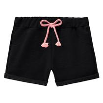 Shorts Infantil Milon Moletom Básico Menina