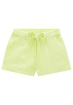 Shorts Infantil Moletinho Verde Infanti