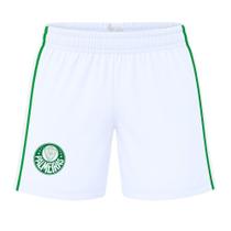 Shorts Infantil Palmeiras Branco Oficial