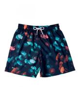 Shorts Infantil Tactel Estampado Água Viva FPS 30 - Mash