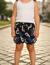 Shorts Infantil Tamanho 04 Menina(o) Playground