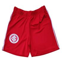 Shorts Internacional Infantil Juvenil Vermelho Oficial