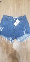 Shorts jeans Ariene cintura alta tam 44 Shorts jeans Ariene cintura alta tam 44