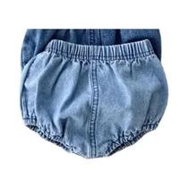 Shorts Jeans Bebê - Casual, com Bolsos - 0 a 24 Meses Shorts Jeans Bebê - Casual, com Bolsos - 0 a 24 Meses