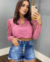 Shorts jeans botões color. tamanho 36 ao 44