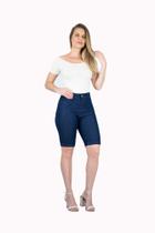 Shorts Jeans Ciclista Veste 38 ao 60 Muito Mais