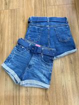 Shorts Jeans de Cinto 078 Sal e Pimenta