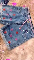 Shorts Jeans Detalhes