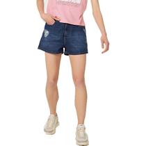 Shorts Jeans Feminino Cintura Alta