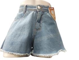 Shorts jeans feminino godê fashion