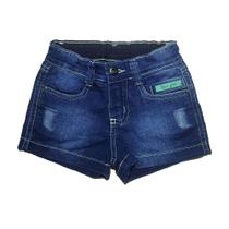 Shorts Jeans Feminino Infantil Tam. 04 06