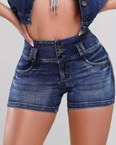 Shorts Jeans Feminino Pitbull Lançamento Ref 87642