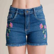 Shorts Jeans Feminino Texas Farm - Western Show - Sjf009 - Jeans