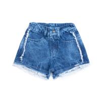Shorts Jeans Franja Infantil e Juvenil - Have Fun
