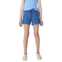 Shorts Jeans Hering Kids Menina Com Bolsos