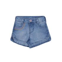 Shorts Jeans Infantil Menina Alakazoo