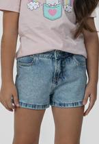 Shorts Jeans Infantil Menina Sun Place Jeans