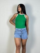 Shorts Jeans K2B Doraline com detalhe de cinto no cós