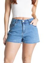 Shorts Jeans Sawary - 281538 - Azul médio 40
