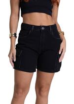 Shorts Jeans Sawary - 282193 - Preto 36