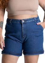 Shorts Jeans Sawary Plus Size - 278548 Azul